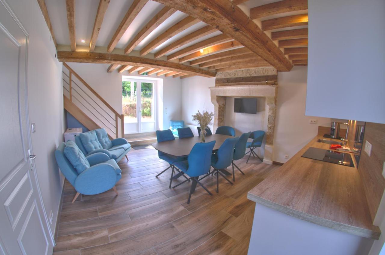 Au Pre Des Acajous Villa Pertheville-Ners Bagian luar foto