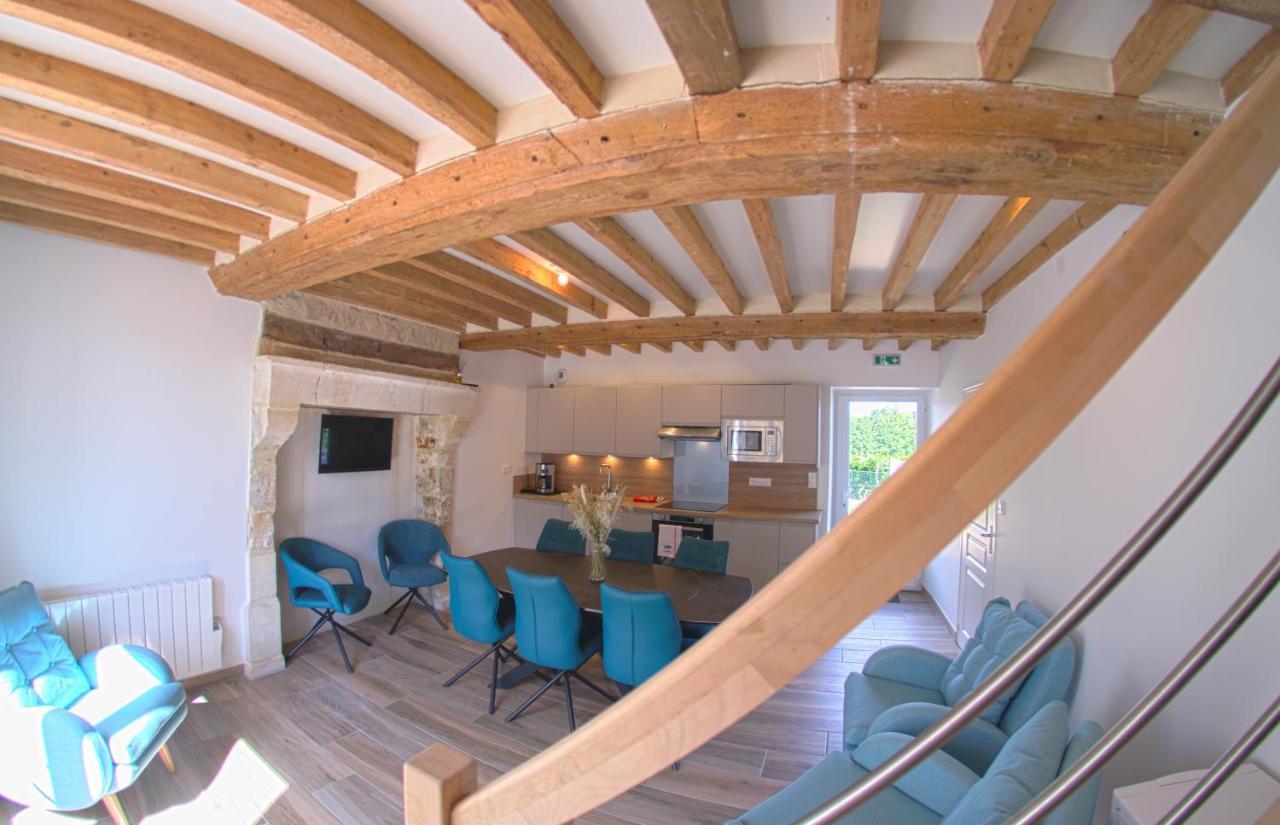 Au Pre Des Acajous Villa Pertheville-Ners Bagian luar foto