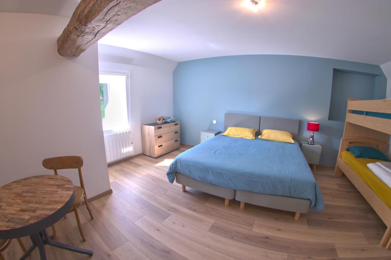 Au Pre Des Acajous Villa Pertheville-Ners Bagian luar foto